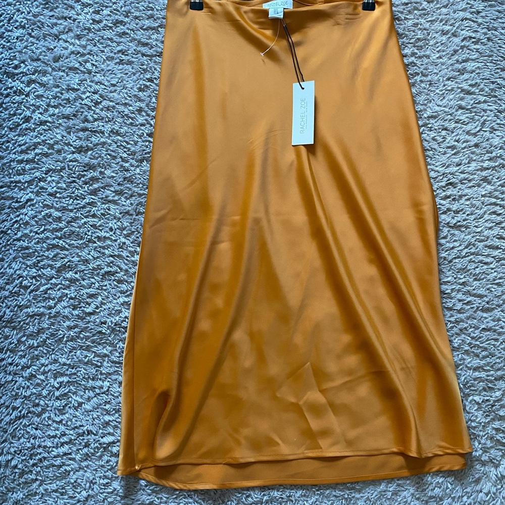 Womens Skirt for fall Orange size 8